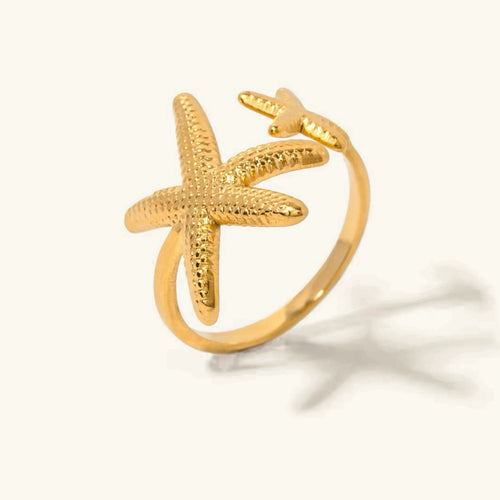 [Royal&Vicky]Seastar Gold Starfish Ring