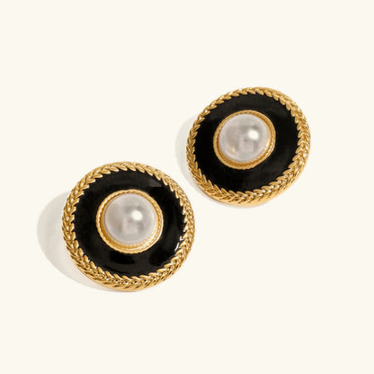 [Royal&Vicky]Haven Pearl Earrings