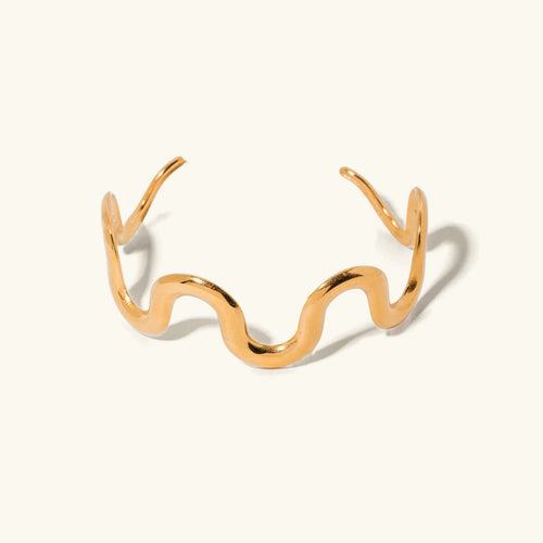 [Royal&Vicky]Senna Twisted Gold Bangle