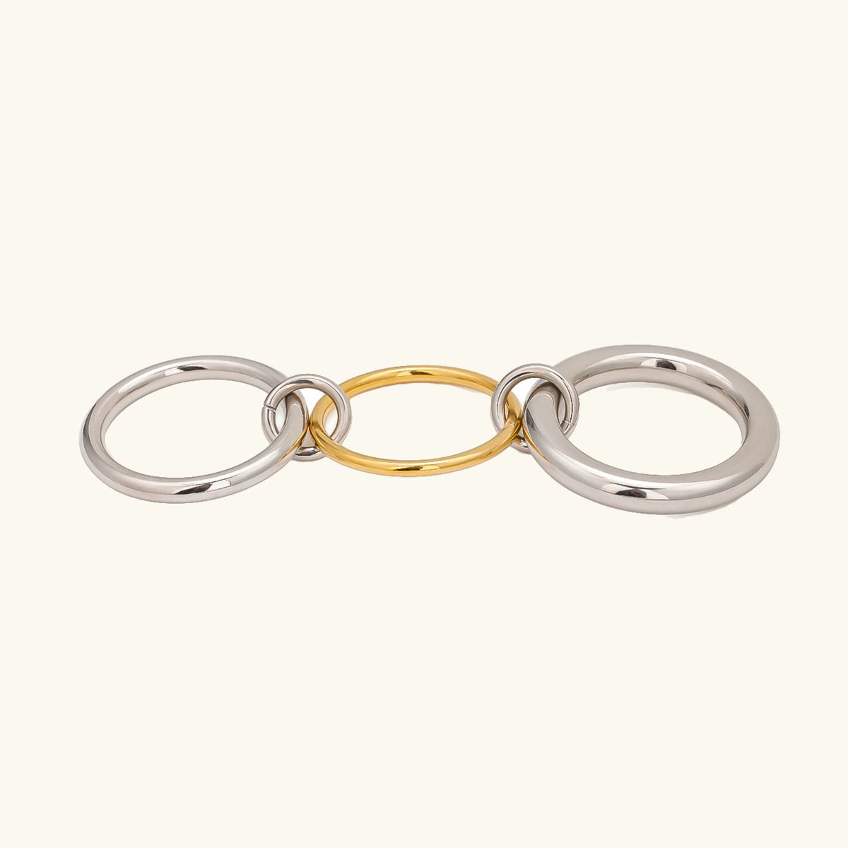 [Royal&Vicky]Canaria Stacked Ring