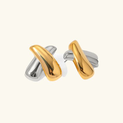 [Royal&Vicky]Catarina Gold Earrings