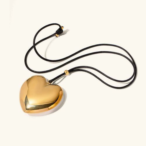 [Royal&Vicky]Ophelia Gold-Herz-Halskette