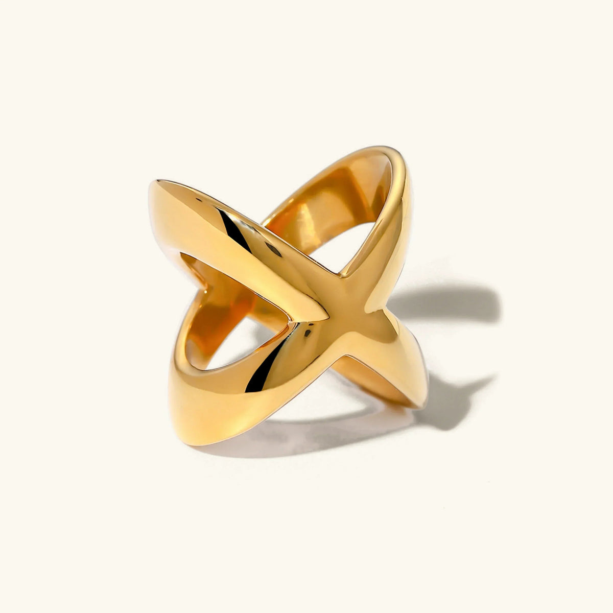 [Royal&Vicky]Carolyn Gold Cross Ring