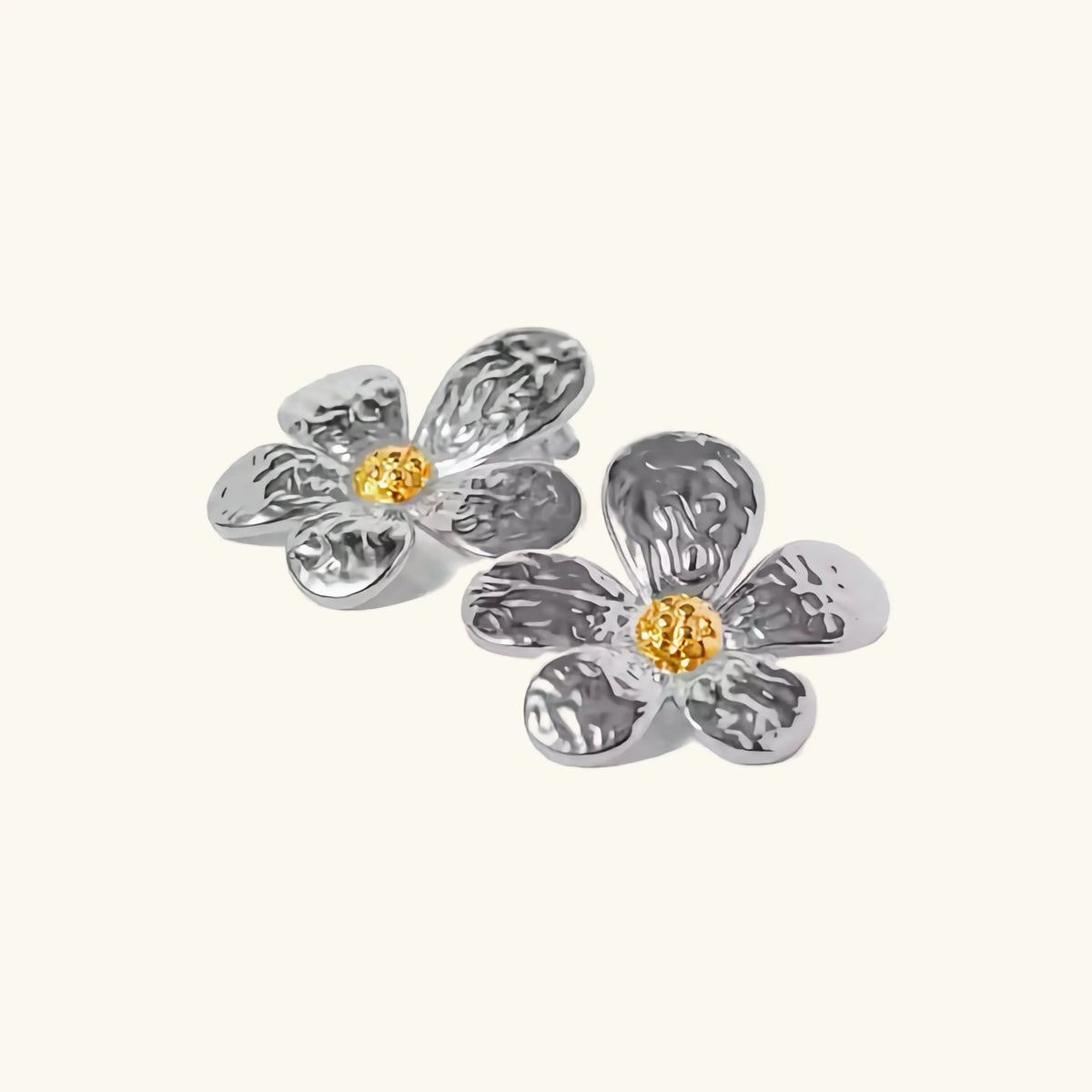 [Royal&Vicky]Daisy Gold Earrings