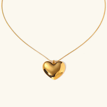 [Royal&Vicky]Roberta Heart Necklace