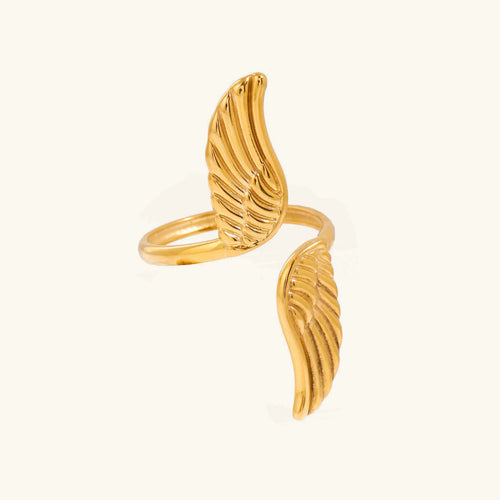 [Royal&Vicky]Sparrow Gold Wing Ring