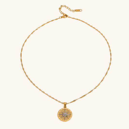 [Royal&Vicky]Parker Gold Star Pendant