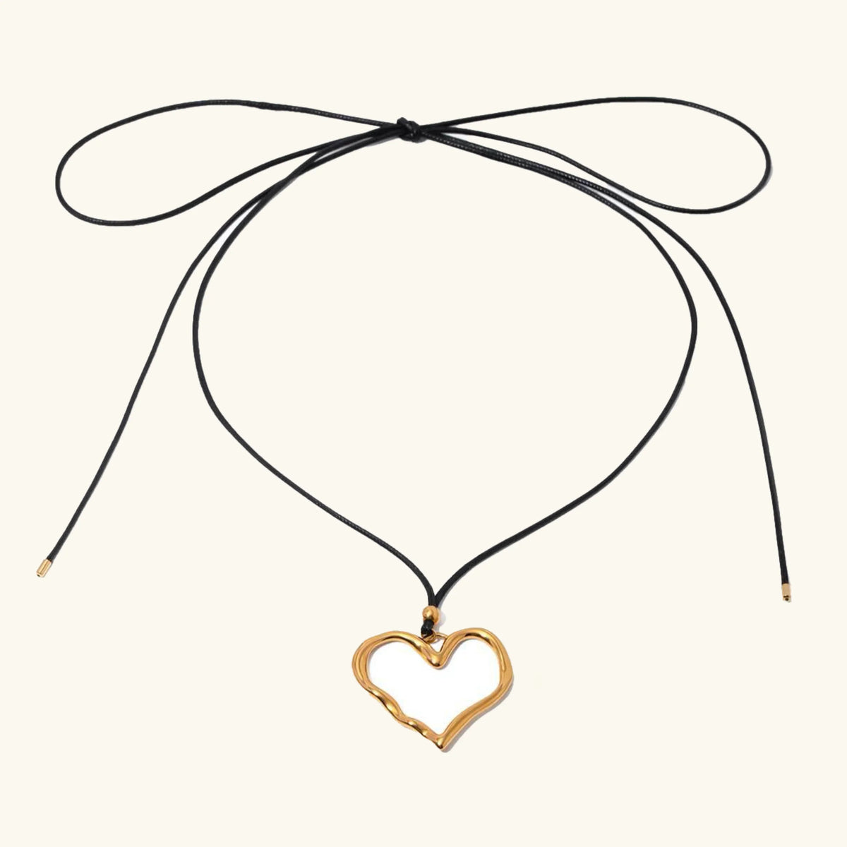 [Royal&Vicky]Francine Heart Pendant