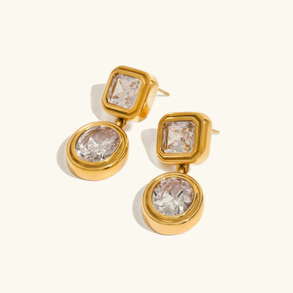 [Royal&Vicky]Amanda Diamond Earrings