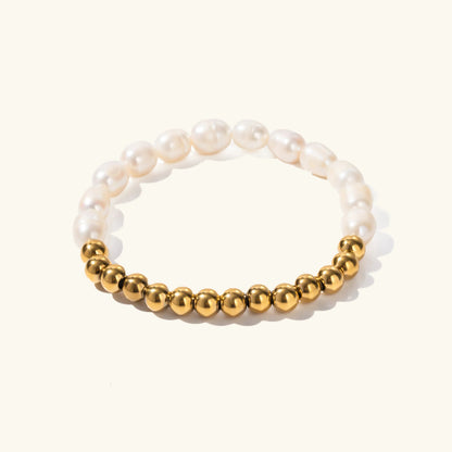 [Royal&Vicky]Margaux Freshwater Pearl Bracelet