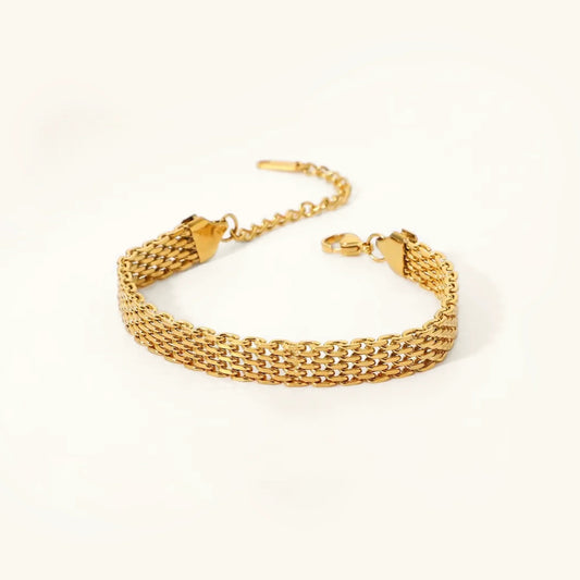 [Royal&Vicky]Imara Gold Chain Bracelet