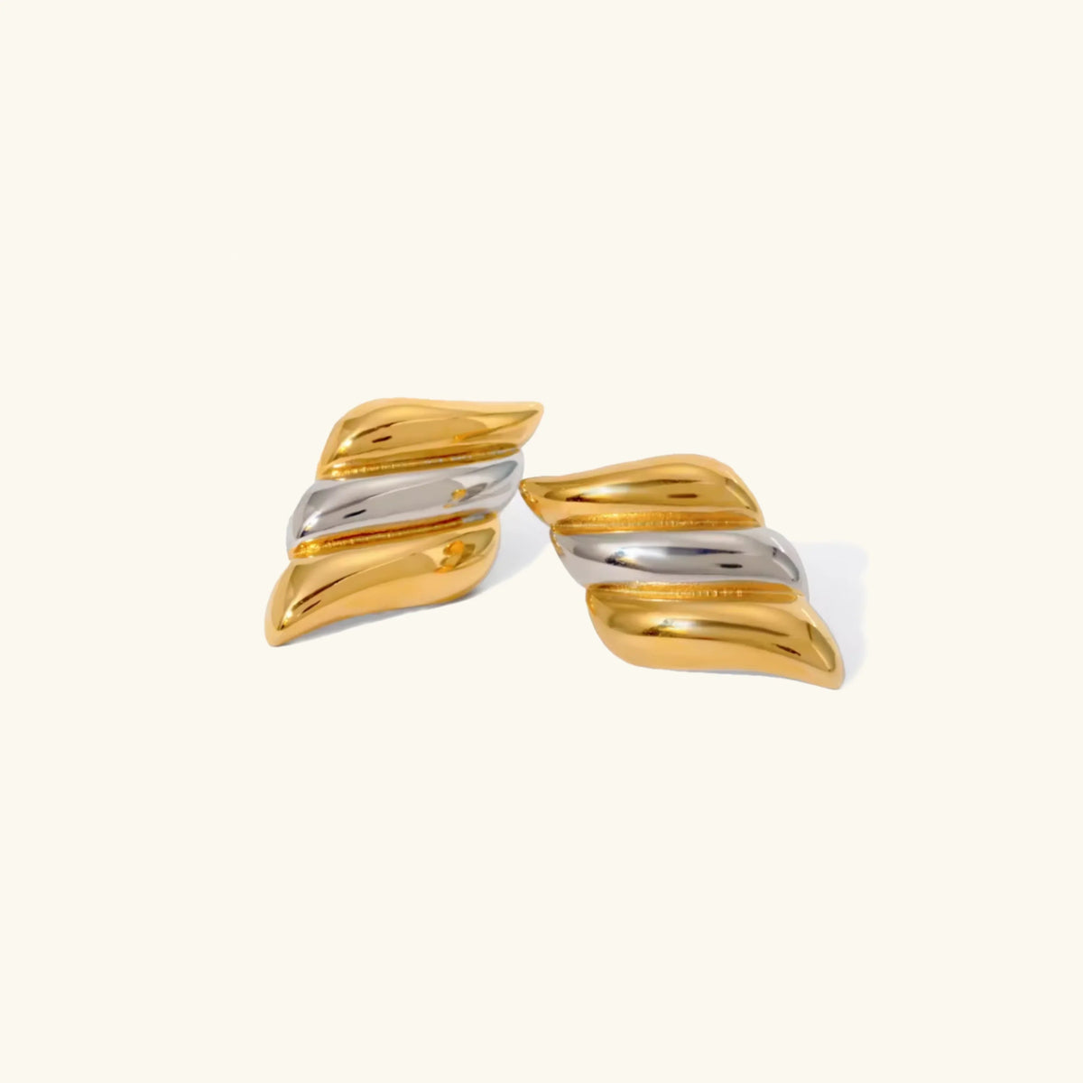 [Royal&Vicky]Vera Gold Earrings