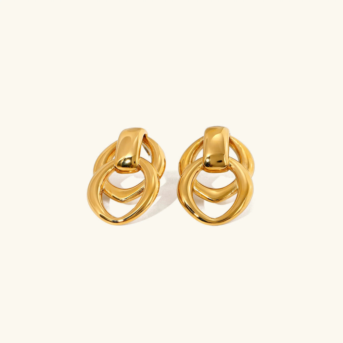 [Royal&Vicky]Zoey Gold Earrings