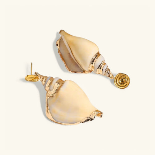 [Royal&Vicky]Sabrina Seashell Earrings