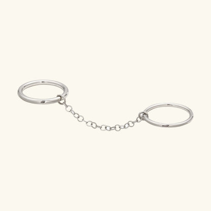 [Royal&Vicky]Bridget Chain Stacked Ring