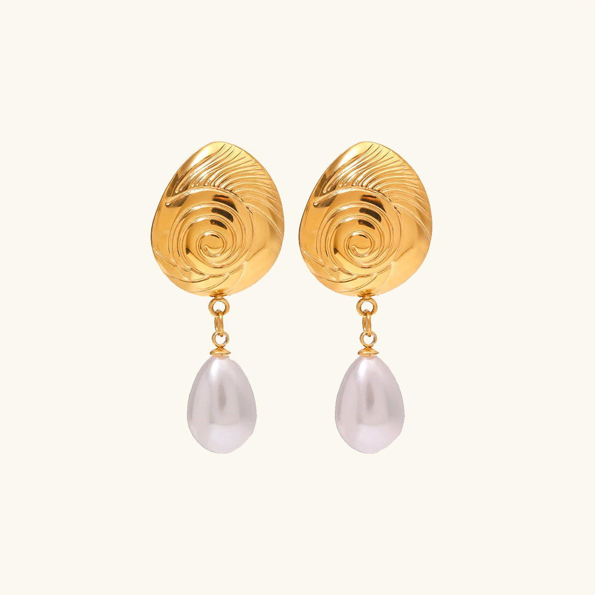 [Royal&Vicky]Eleonora Freshwater Pearl Earrings