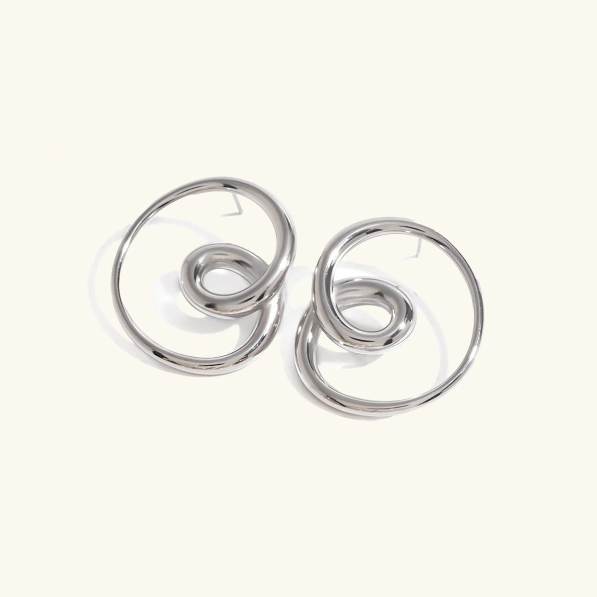 [Royal&Vicky]Angelique Golden Twist Earrings