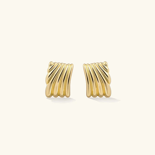 [Royal&Vicky]Alisa Gold Earrings