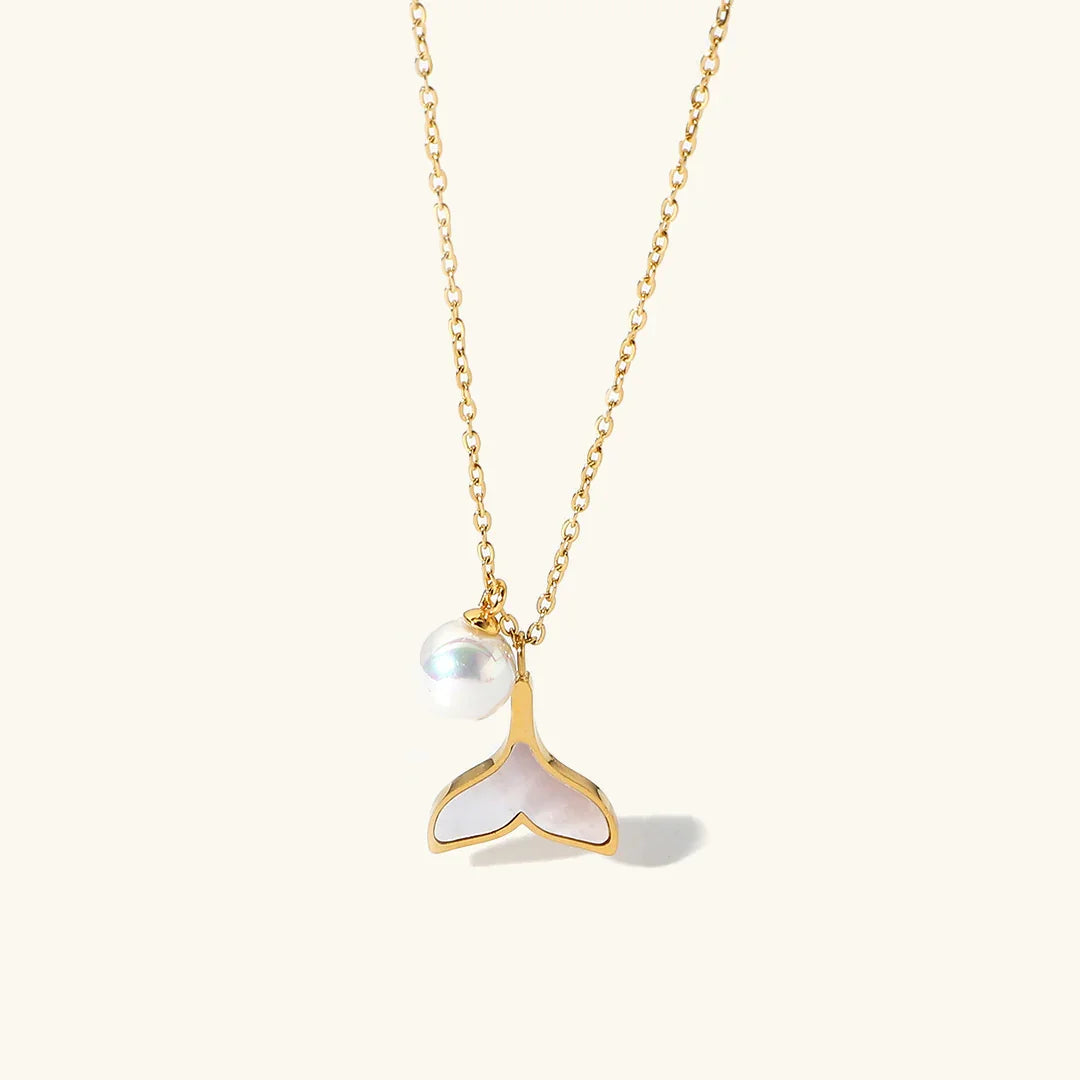 [Royal&Vicky]Mermaid Freshwater Pearl Necklace