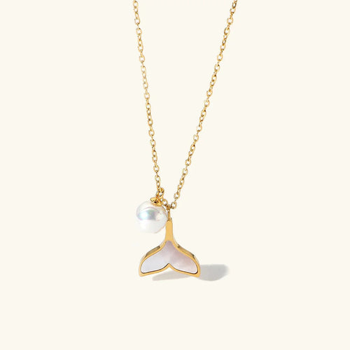 [Royal&Vicky]Mermaid Freshwater Pearl Necklace