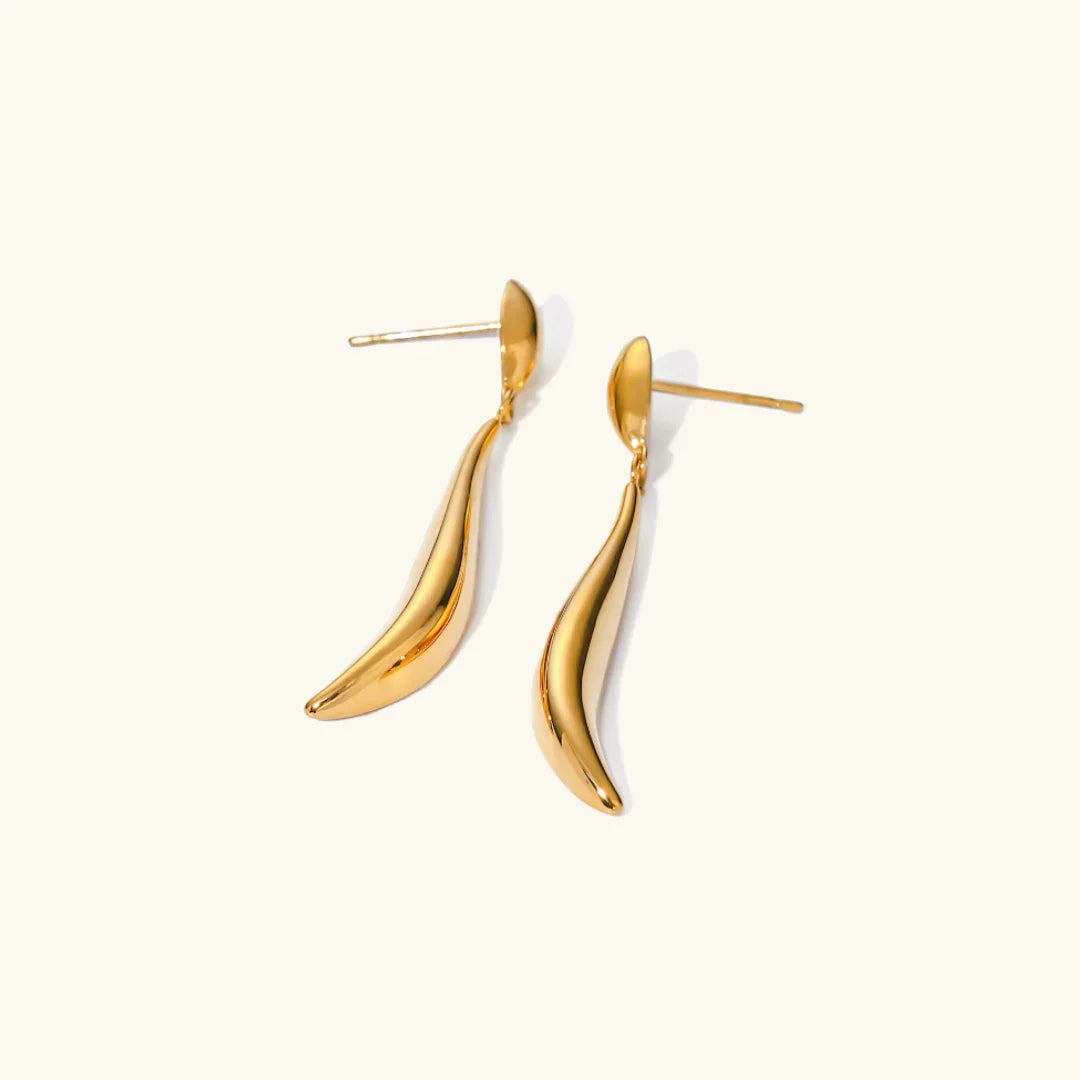 [Royal&Vicky]Aspen Gold Earrings