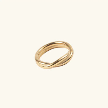 [Royal&Vicky]Viola Gold Ring
