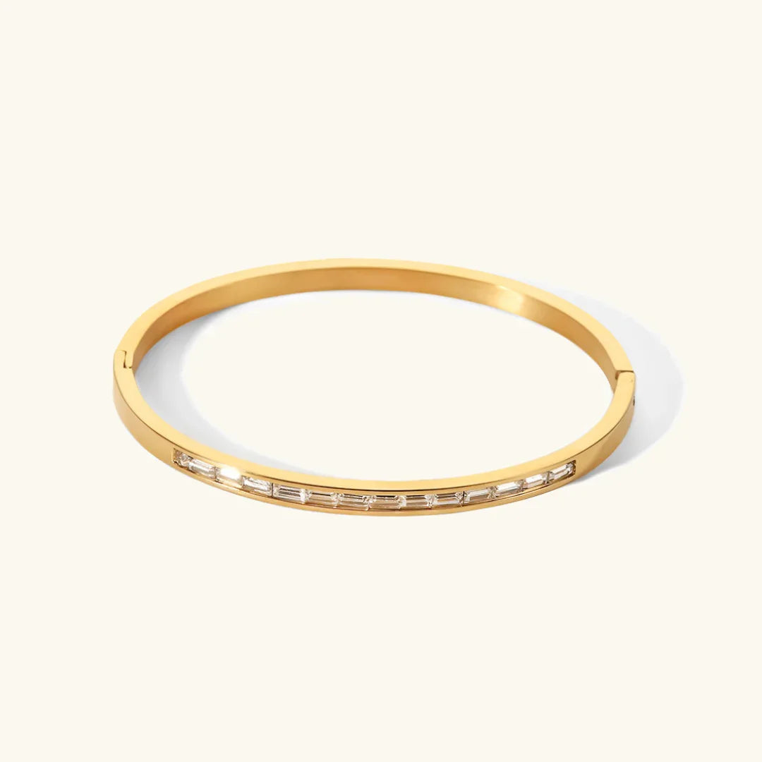 [Royal&Vicky]Grace Gold Diamond Bangle