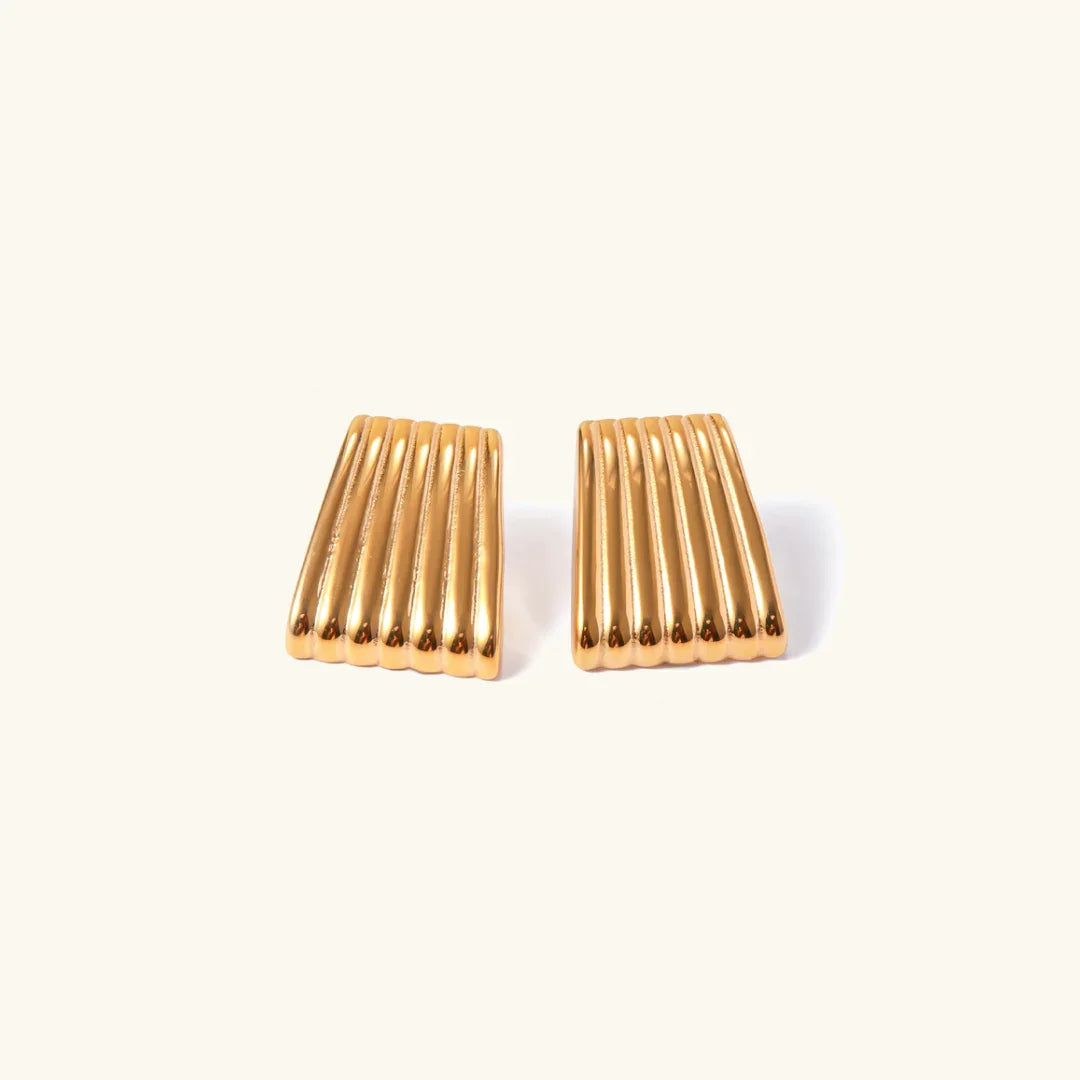 [Royal&Vicky]Antonia Gold Earrings