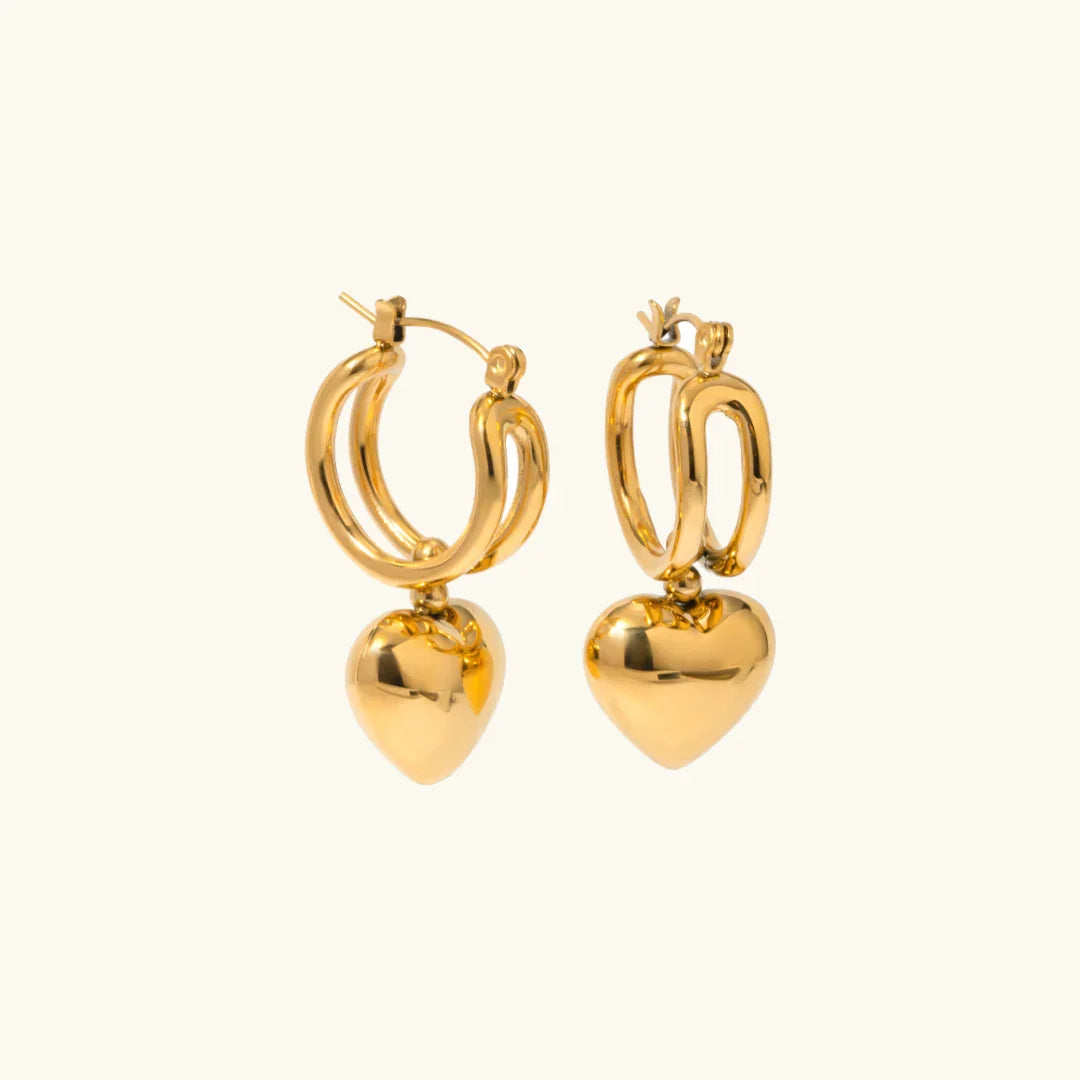 [Royal&Vicky]Audrey Gold Earrings