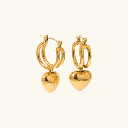 [Royal&Vicky]Audrey Gold Earrings