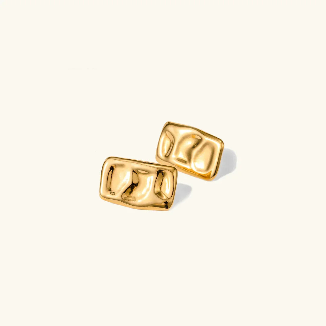 [Royal&Vicky]Geraldine Gold Earrings