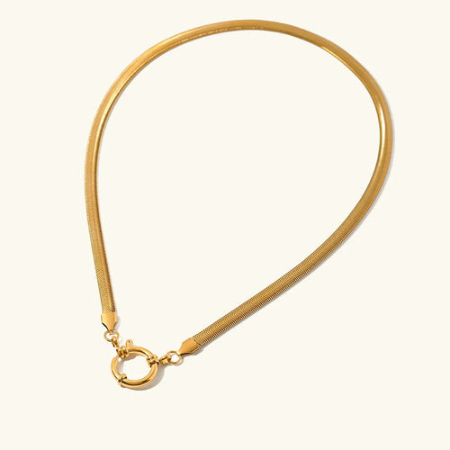 [Royal&Vicky]Gabriella Gold Necklace