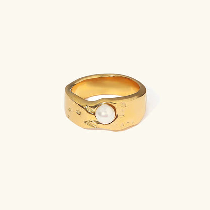 [Royal&Vicky]Cerulia Freshwater Pearl Ring