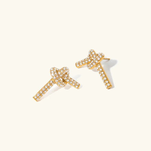[Royal&Vicky]Francesca Diamond Earrings