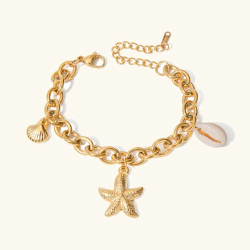 [Royal&Vicky]Caspian Gold Bracelet