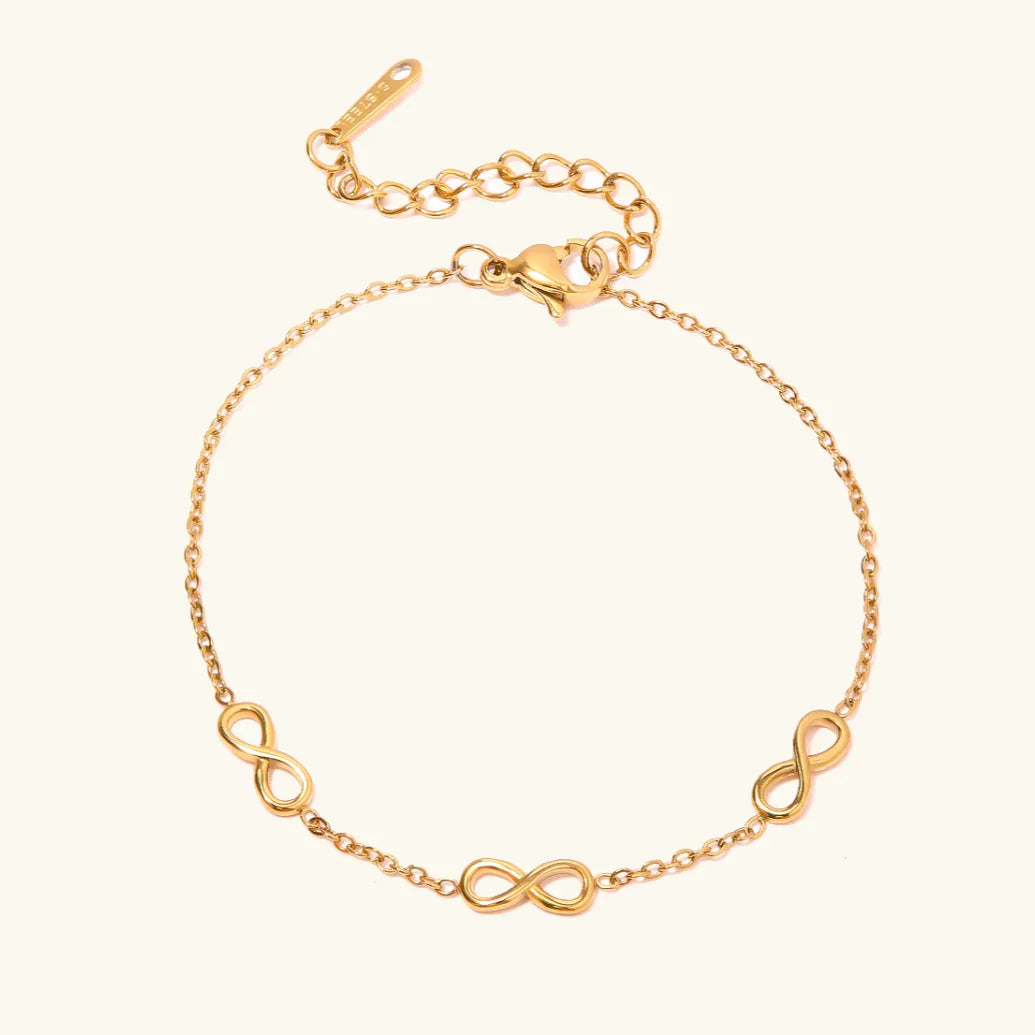 [Royal&Vicky]Everlasting Gold Bracelet