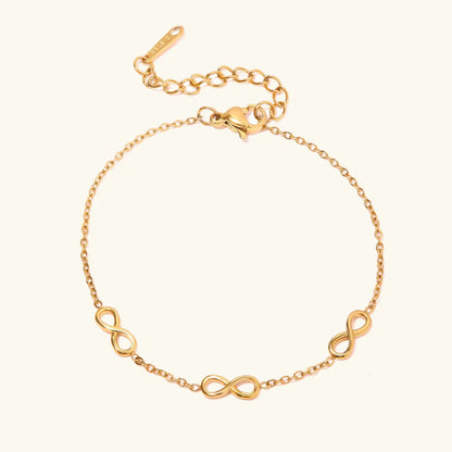 [Royal&Vicky]Everlasting Gold Bracelet