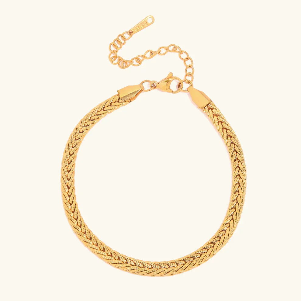 [Royal&Vicky]Debra Gold Bracelet