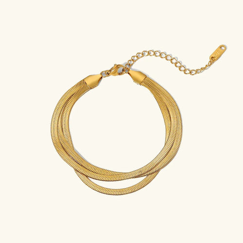 [Royal&Vicky]Abella Gold Bracelet