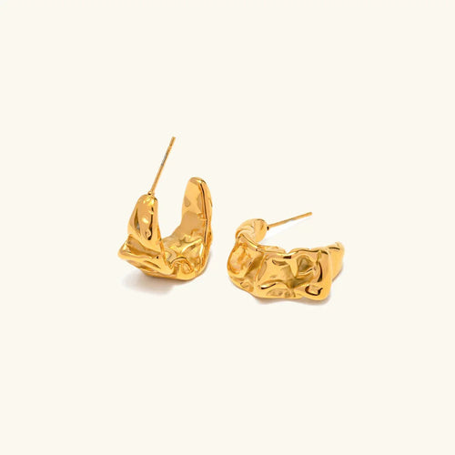 [Royal&Vicky]Ashley Gold Earrings
