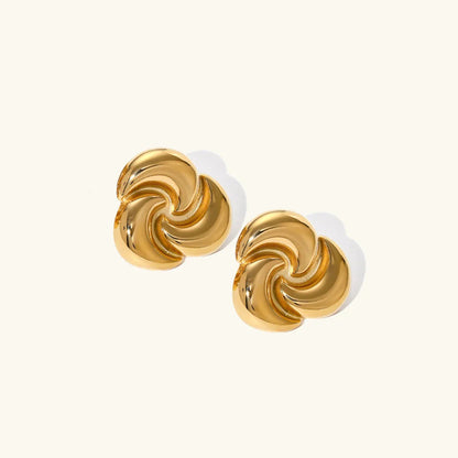 [Royal&Vicky]Celestia Gold Earrings
