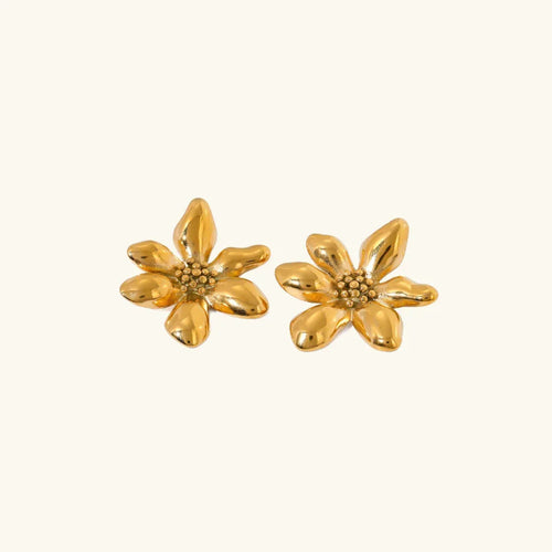 [Royal&Vicky]Cadence Gold Earrings