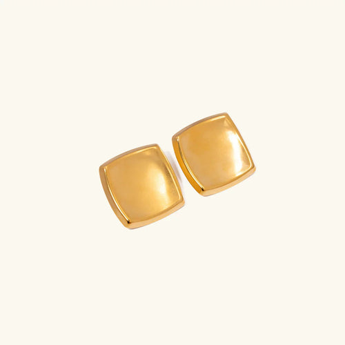 [Royal&Vicky]Poppy Gold Earrings