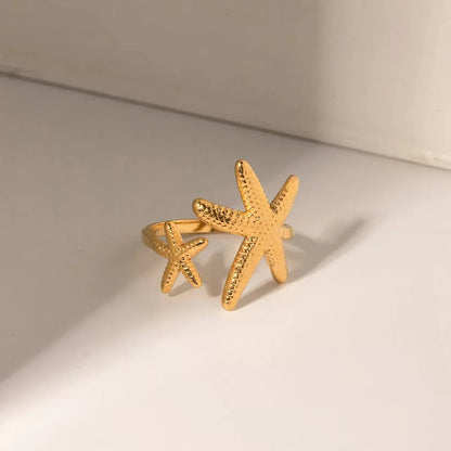 [Royal&Vicky]Seastar Gold Starfish Ring