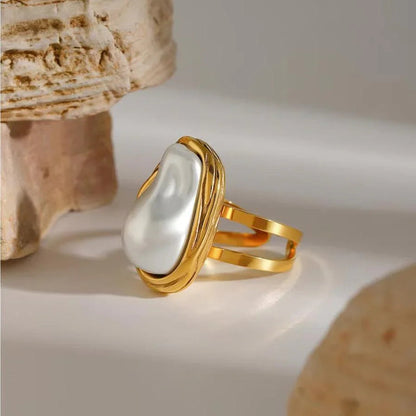 [Royal&Vicky] Charis Gold-Perlenring