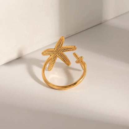 [Royal&Vicky]Seastar Gold Starfish Ring
