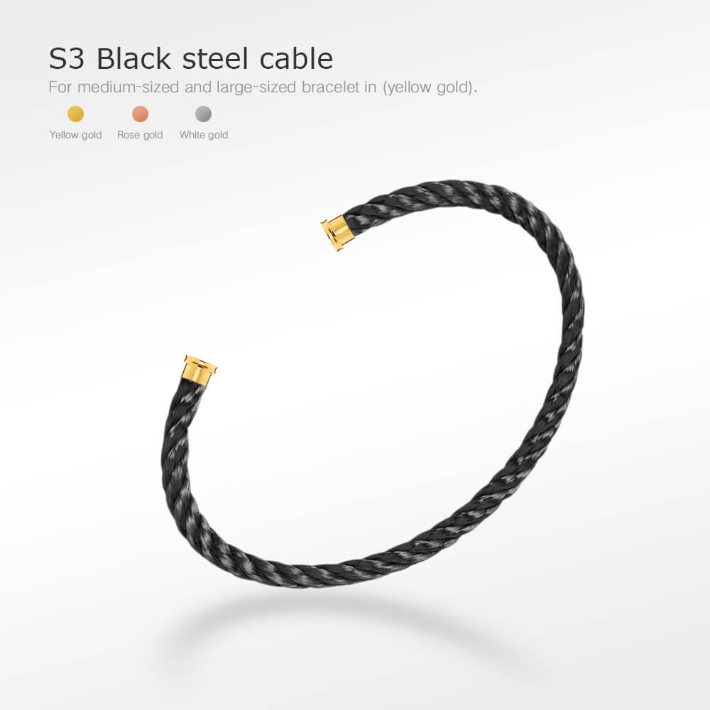 [Royal&Vicky]FORCE SERIES BRACELET CABLES 50 CHOICES (DIY SELECTION)