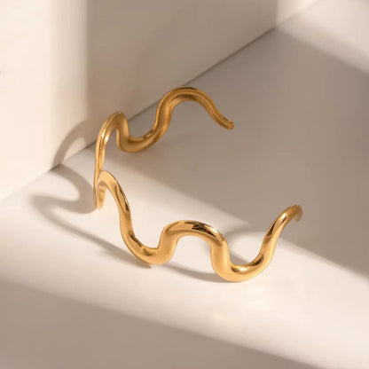 [Royal&Vicky]Senna Twisted Gold Bangle