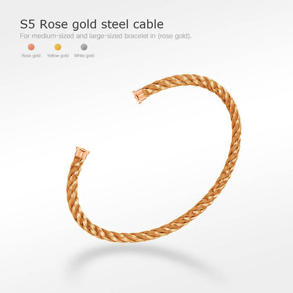 [Royal&Vicky]FORCE SERIES BRACELET CABLES 50 CHOICES (DIY SELECTION)