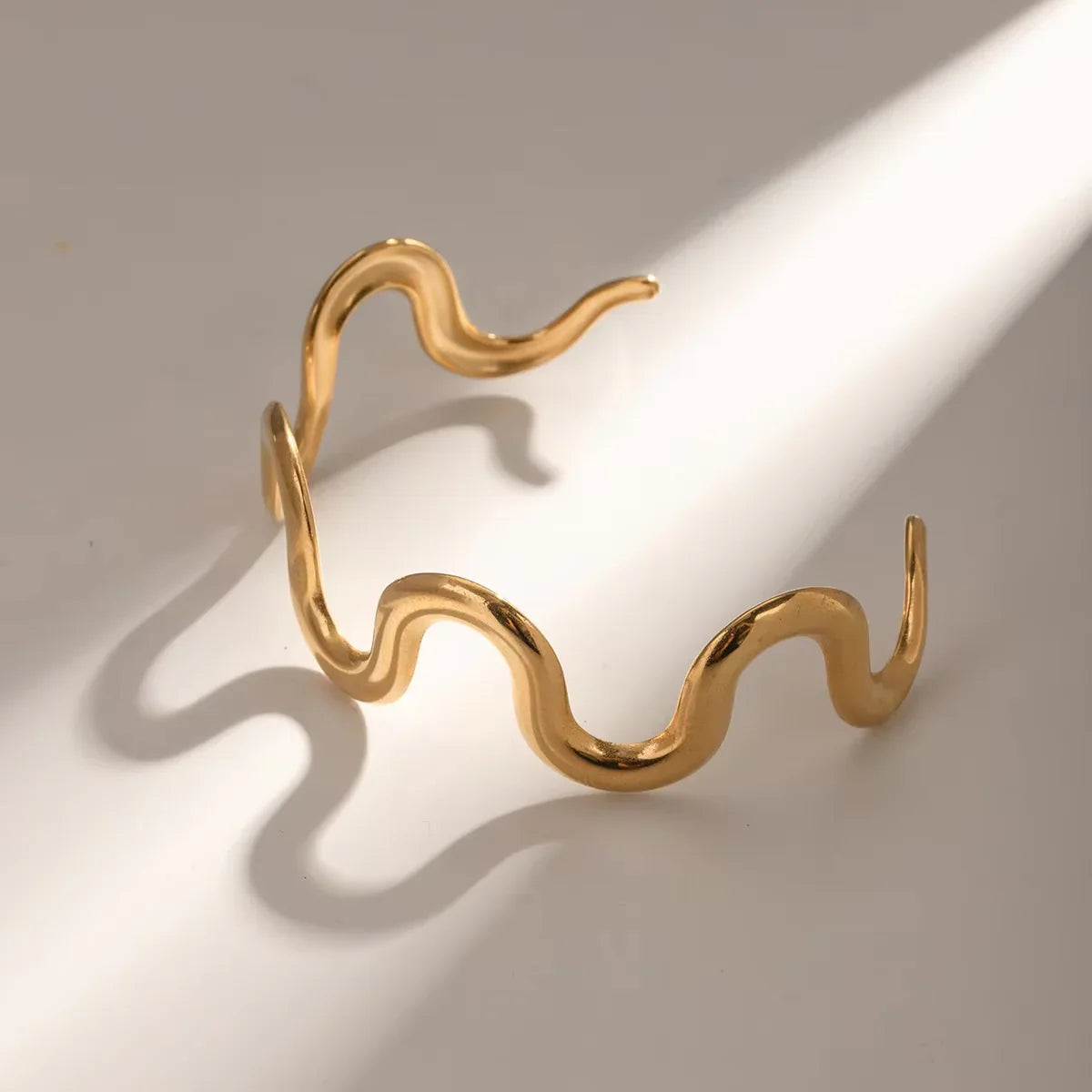 [Royal&Vicky]Senna Twisted Gold Bangle